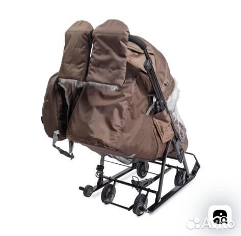 Детские санки коляска бу