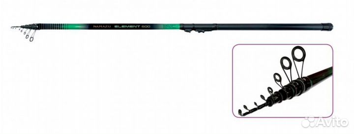 Удилище болонское Namazu Element Bolo 4м карбон IM