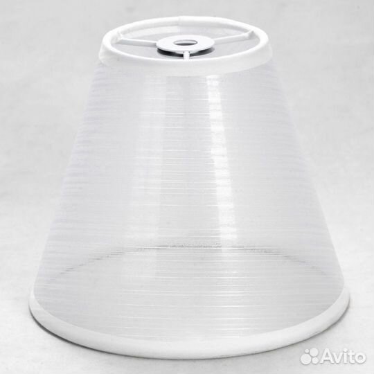 Люстра подвесная металл и текстиль модерн