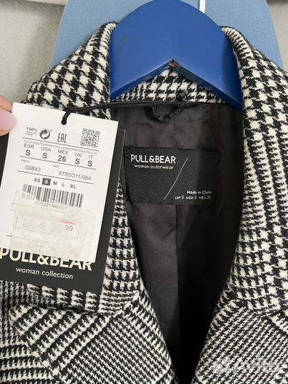 Пальто новое Pull&Bear