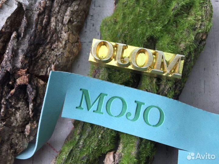 Штамп для кожи, тиснение фольгой