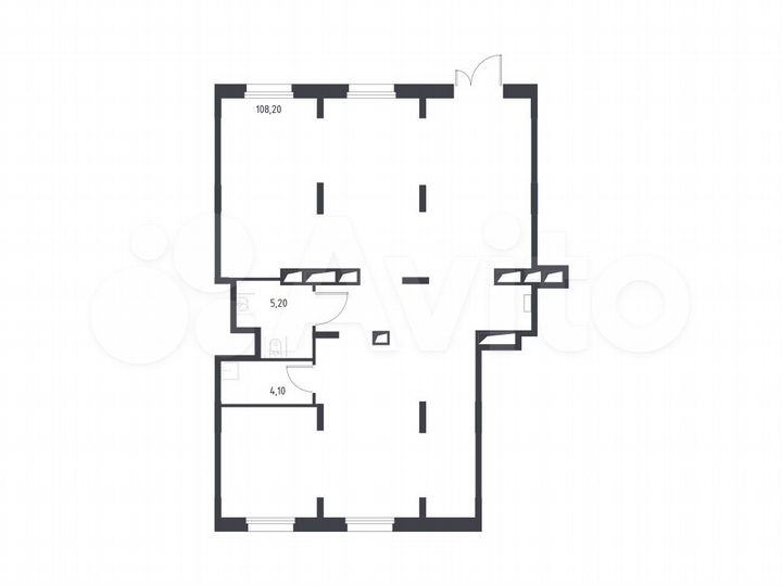 Сдам помещение свободного назначения, 114.2 м²