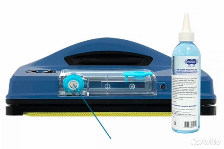 Робот мойщик окон квадратный с распылителем