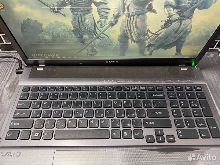 Игровой ноутбук Sony I7/FHD/8Gb/SSD+HDD/4ядра