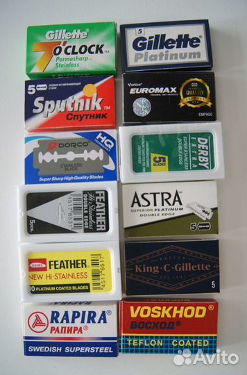 Лезвия для т-образной бритвы