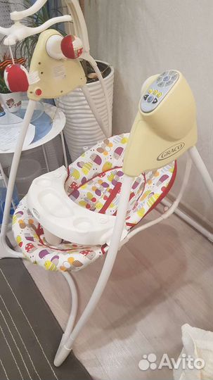 Качель шезлонг