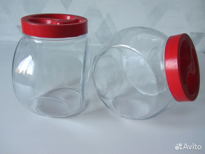 Стеклянные банки для сыпучих продуктов