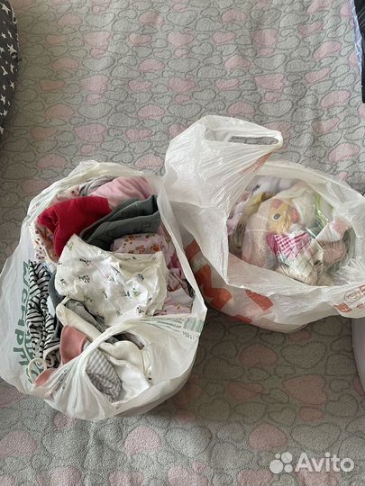 Детские вещи пакетом для девочек