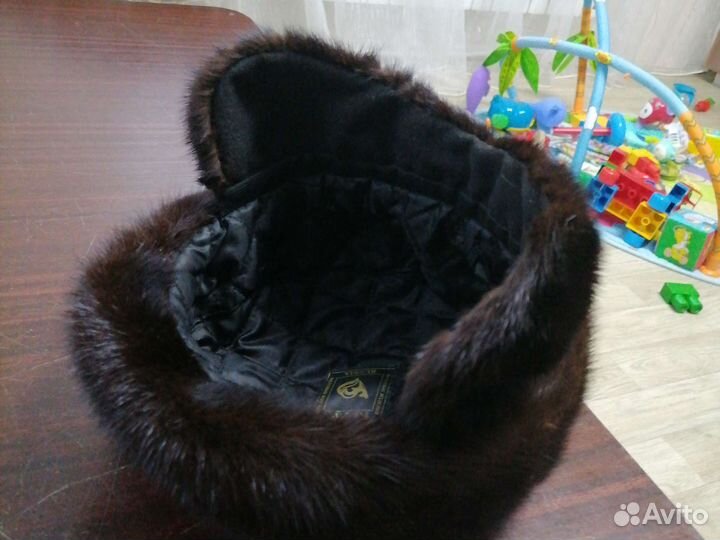 Меховая мужская кепка