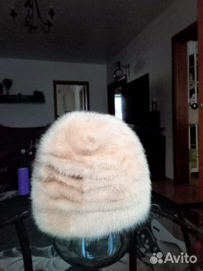 Шапка норковая женская