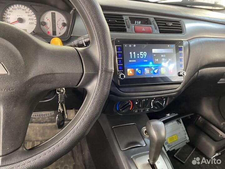 Магнитола Mitsubishi Lancer 9 + физические кнопки