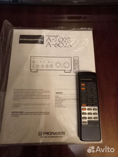Усилитель pioneer A-602R