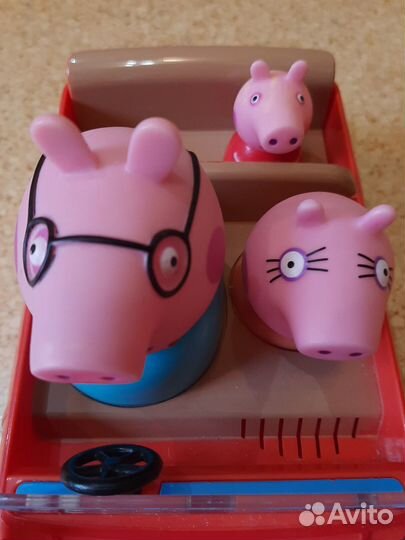 Автомобиль Свинки Пеппы + Две площадки
