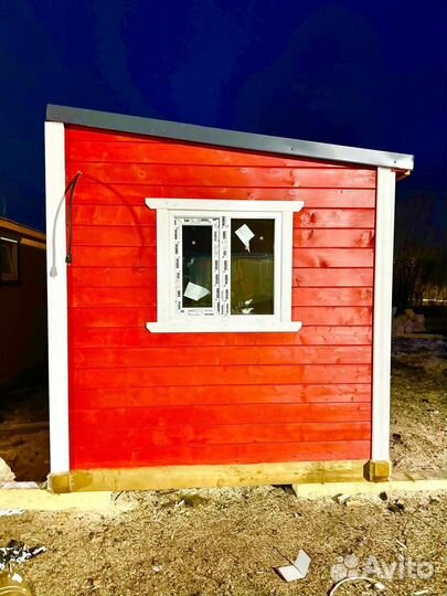 Мобильная баня из бруса