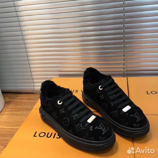 Кеды зимние Louis Vuitton