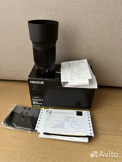 Обьективы Nikkor 85mm и 50mm 1.8s