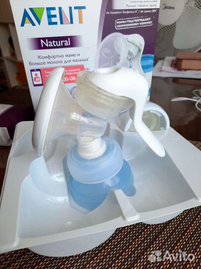 Молокоотсос ручной и подогреватель бутылочек Avent