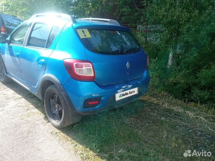 Renault Sandero Stepway 1.6 МТ, 2016, 264 000 км