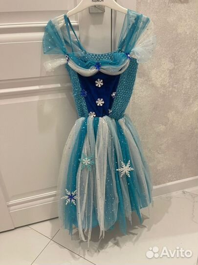 Новогодний костюм для девочки 4-6 лет