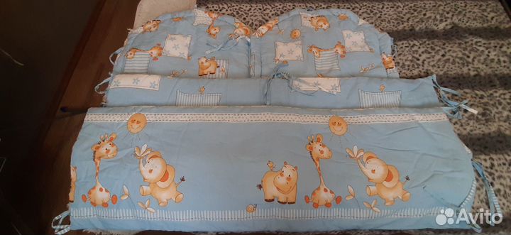 Бортики в детскую кроватку