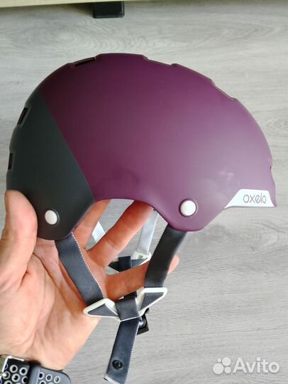 Детский шлем защитный oxelo, р. 52-55 см