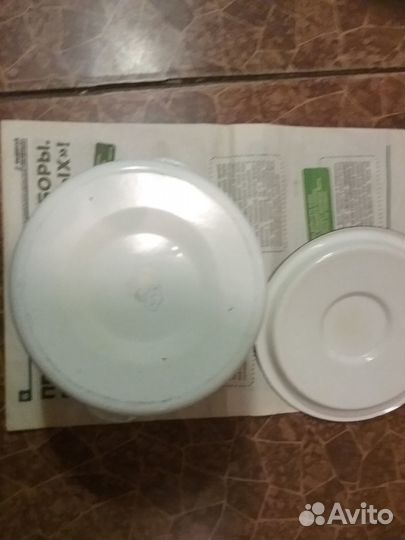 Кастрюля эмалированная 3,5 литра