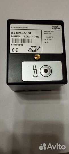 Блок управления Kromschroder IFS 132B-5/1/5T