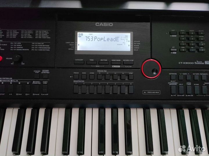 Клавишный синтезатор Casio ctk 3000