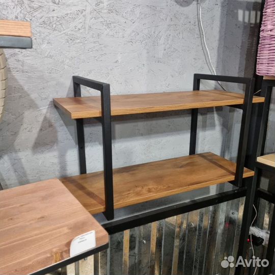 Полка настенная Loft&Сталь