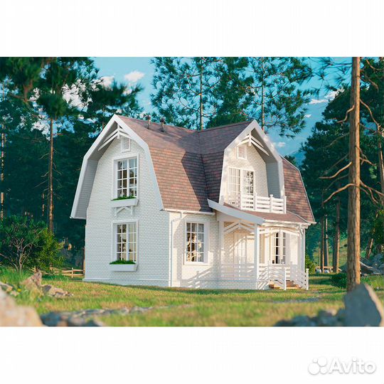 Фасадная панель Docke Premium Berg 1015х434 мм Серый