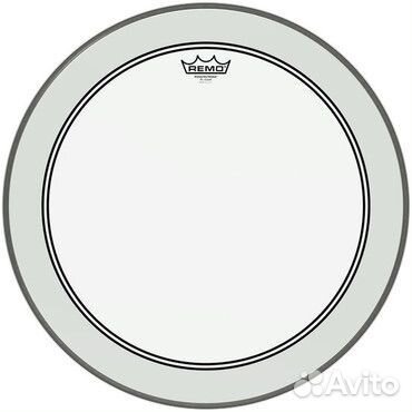 Remo P3-0310-BP Powerstroke 3, Clear, 10'' пластик