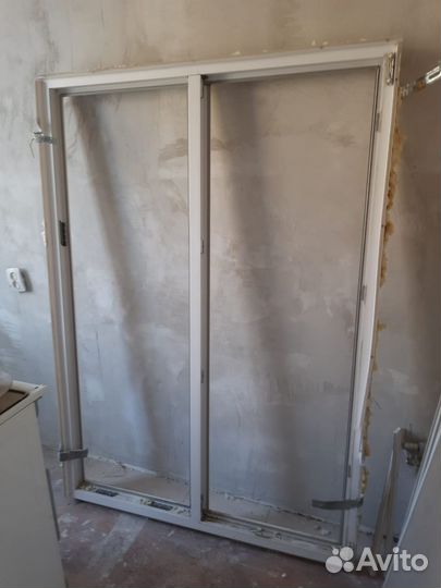 Окна пластиковые бу большие