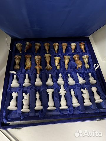 Шахматы из оникса