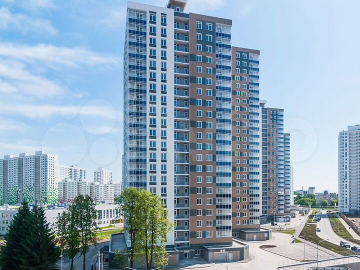 1-к. квартира, 46,6 м², 7/22 эт.