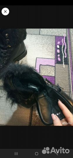 Зимние женские ботинки 39 размер