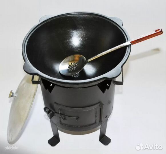 Печи для казанов и готовые наборы 