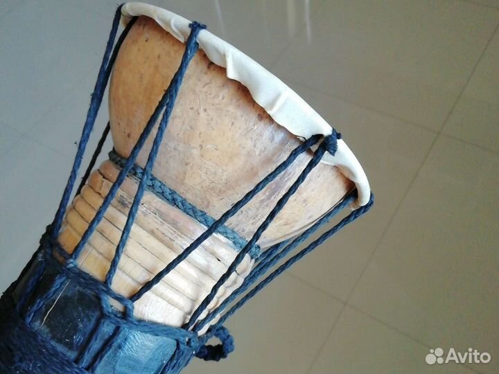 Барабан джембе ручной работы