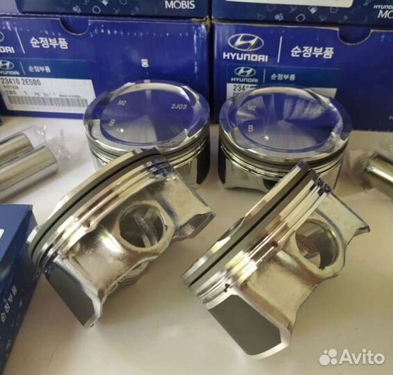 Поршня Hyundai Kia 2.0 новые оригинал