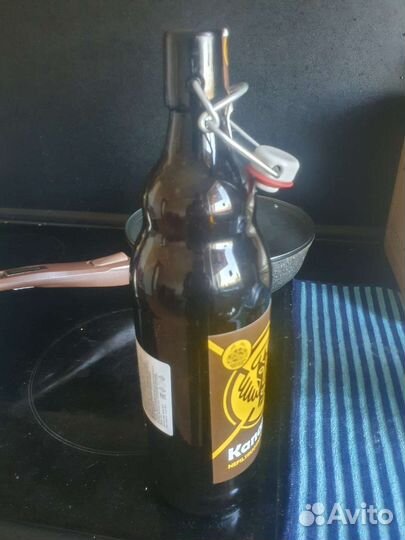 Бутылка с бугельной пробкой 1 л