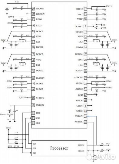 Микросхема AXP152