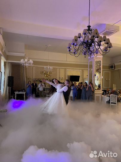 Дым на свадьбу, свадебный танец, тяжелый дым