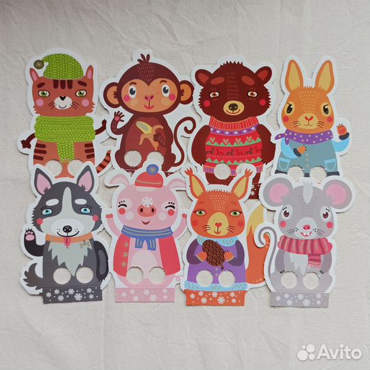 Пальчиковый театр с животными