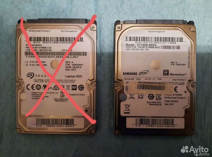 Жесткий диск для ноутбука 1 тб