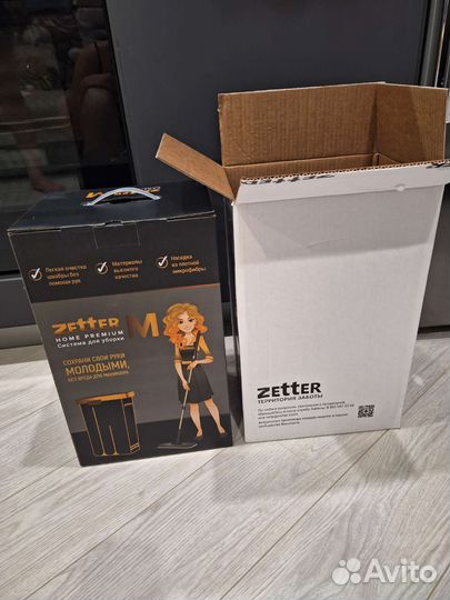 Швабра с ведром Zetter размер М