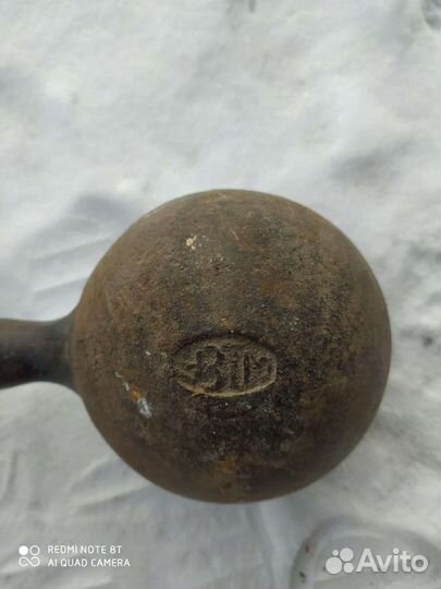 Гиря 16 кг СССР