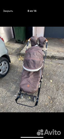 Санки коляска ника 7 8