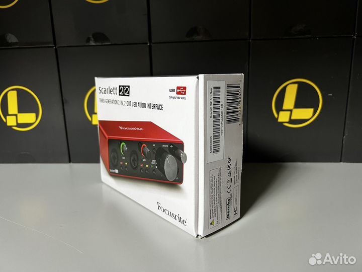 Focusrite Scarlett 2i2 3rd Gen Звуковая карта