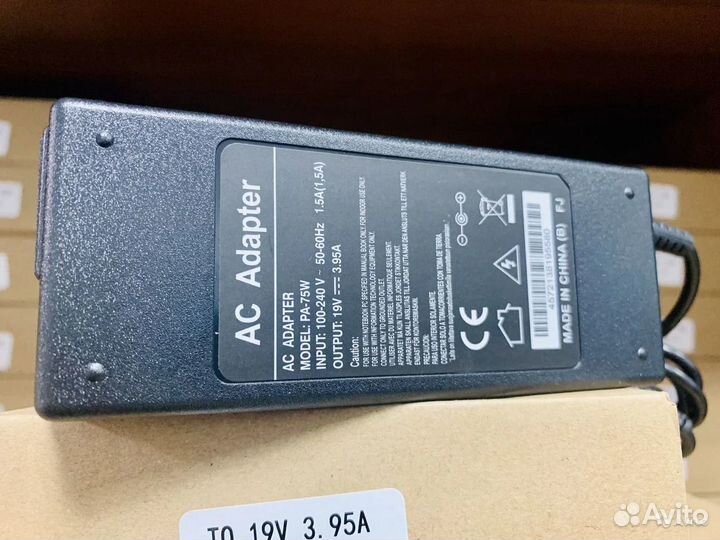 Новые блоки питания для Toshiba C850 19V 3.95A