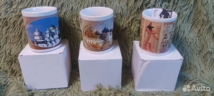 Кружка с рисунком (керамика)