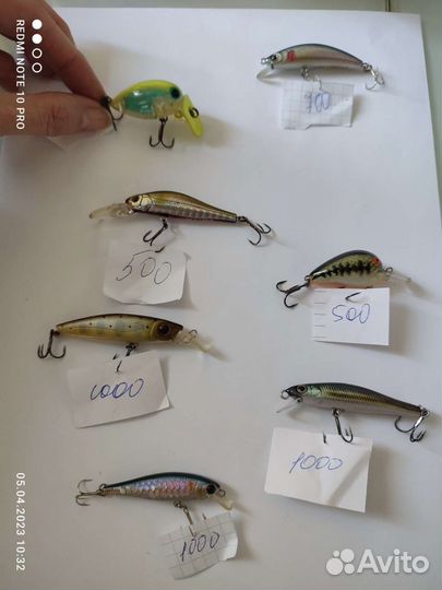 Воблеры фирменные